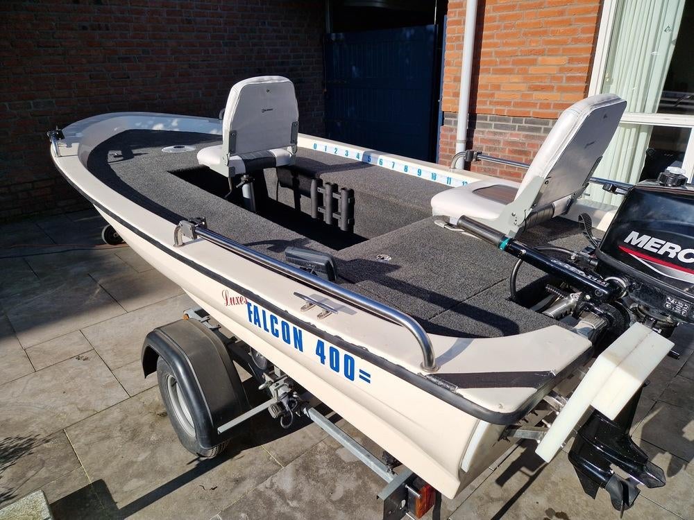 Leuke stabiele visboot met veel opbergruimte 4 meter lang, Ophalen, Gebruikt, Tot 10 pk, 3 tot 6 meter