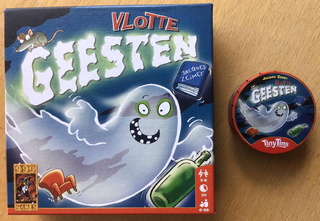 Vlotte geesten mét TinyTins (NIEUW) - vanaf 6 jaar - ZGAN, Vijf spelers of meer, Ophalen of Verzenden, Zo goed als nieuw, 999 Games