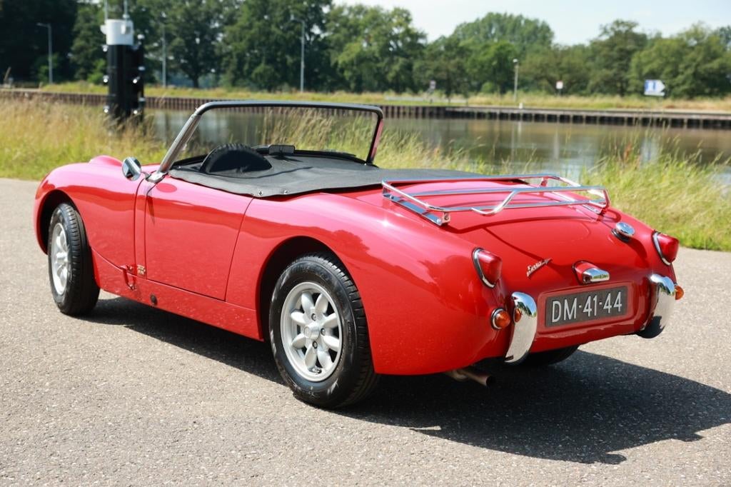 Austin Healey Sprite, 1959, Achterwielaandrijving, Zwart, Cabriolet, Handgeschakeld