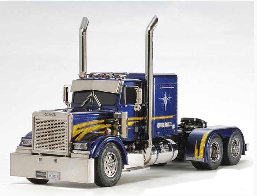 Tamiya RC vrachtwagen Grand Hauler Full Option finished RTR, Hobby en Vrije tijd, Italeri, 1:32 tot 1:50, Nieuw, Ophalen of Verzenden
