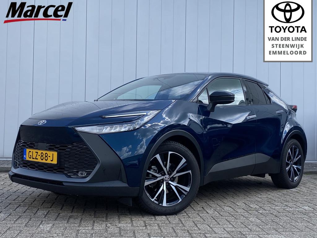 Toyota C-HR 1.8 Hybrid 140 Dynamic NL Auto Navi Dodehoek Det, 12 maanden, Euro 6, Blauw, Parkeersensor