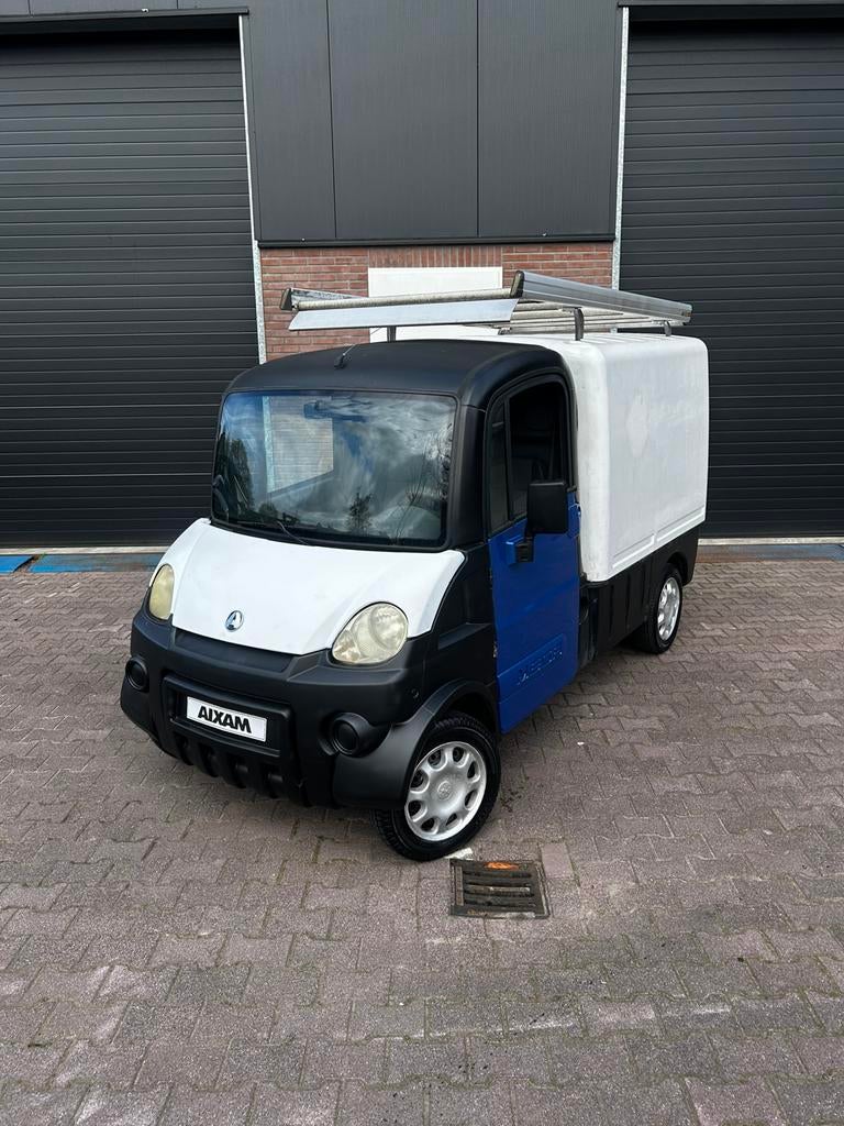Aixam mega | D Truck | Imperiaal | Grote laadruimte | 45KM |, Gebruikt, VDSminicars, 16 km/u of meer, 46 km of meer