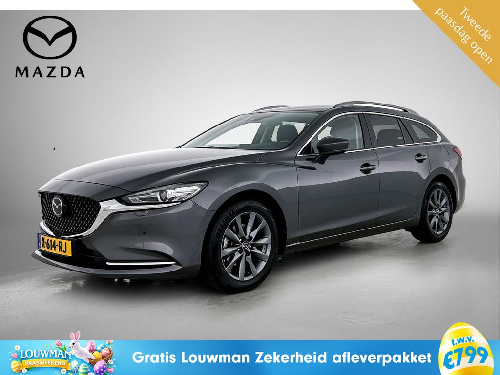 Mazda 6 Sportbreak 2.0 SkyActiv-G 165 Centre-Line Mazda-paas, Stof, Gebruikt, 4 cilinders, 165 pk