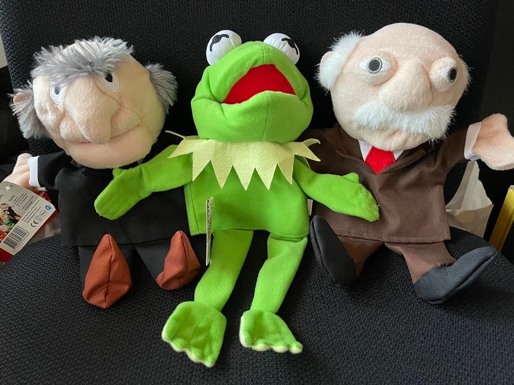 3 Handpoppen The Muppets, Verzenden, Nieuw, Overige typen