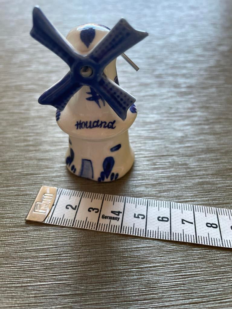 Delfts blauw windmolentje - Holland souvenir, Ophalen of Verzenden, Zo goed als nieuw
