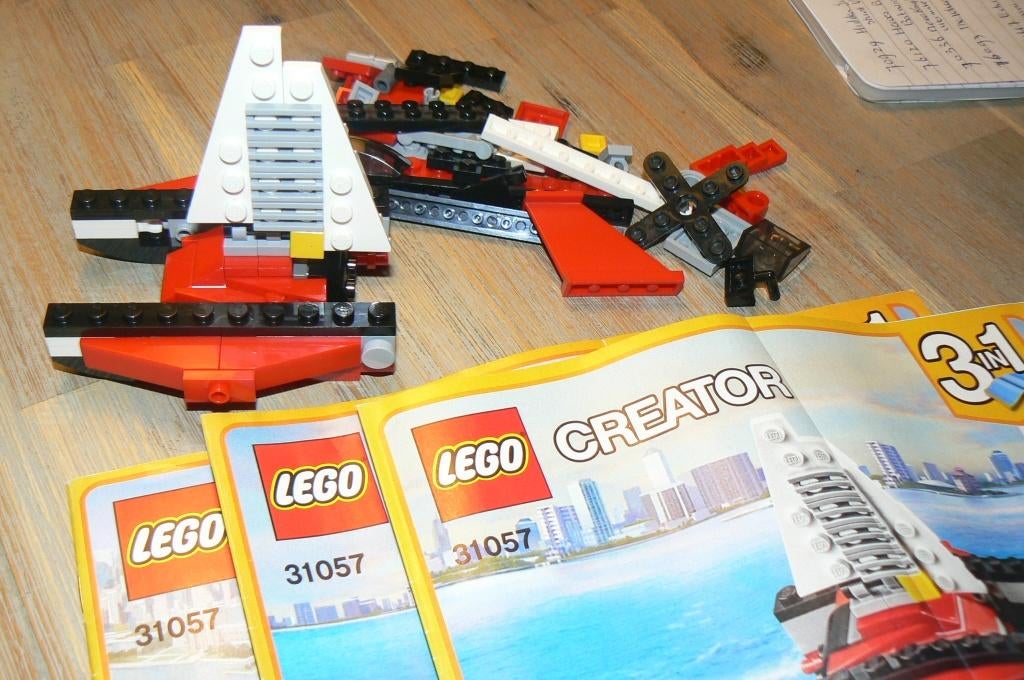 Te koop: Lego Creator 33 stuks met boekjes voor 3 modellen, Ophalen of Verzenden, Gebruikt, Lego