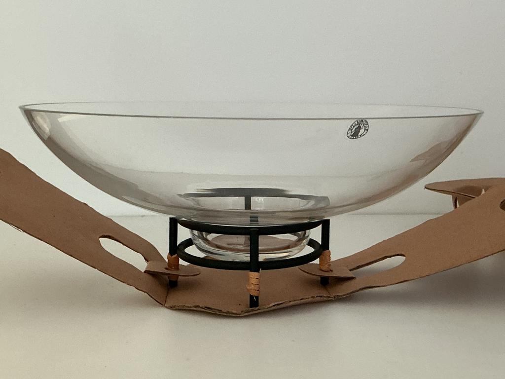 Vintage IKEA schaal Fjärran NIEUW, Ophalen of Verzenden, Nieuw, Rond, Glas