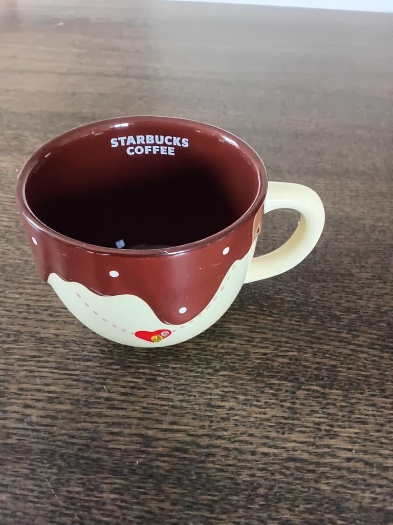 Starbucks Coffee mok met hartjes, Ophalen of Verzenden