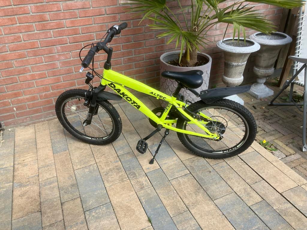 Kinderfiets 20 inch Altec Dakota geel, Ophalen of Verzenden, Gebruikt, 20 inch of meer