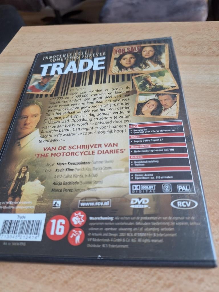 Dvd trade you ll pay for this, Vanaf 16 jaar, Ophalen of Verzenden, Zo goed als nieuw, Drama