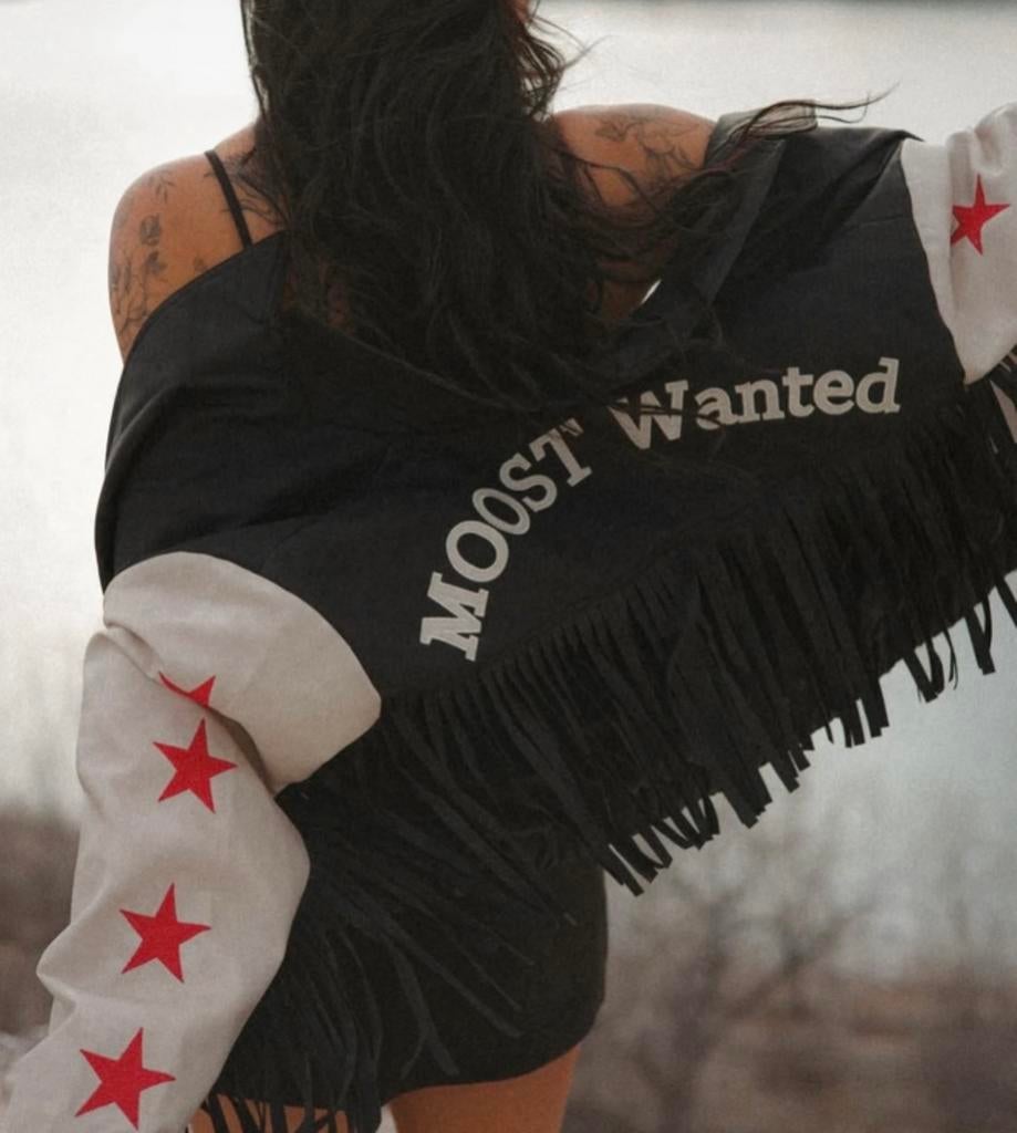 Moost Wanted , jas met franje , maat L, Ophalen of Verzenden, Nieuw, Maat 42/44 (L), Overige kleuren