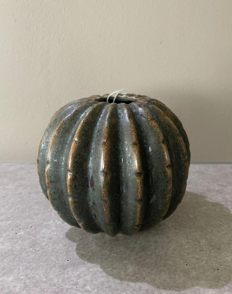 H. Skjalm P vase kansas green nieuw Scandinavisch