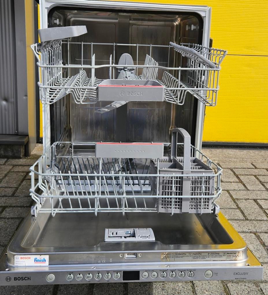 Zeer nette vaatwasser Bosch SBV46IX07N (inbouw) A++ zuinig., Ophalen of Verzenden, Zo goed als nieuw, Inbouw, 85 tot 90 cm