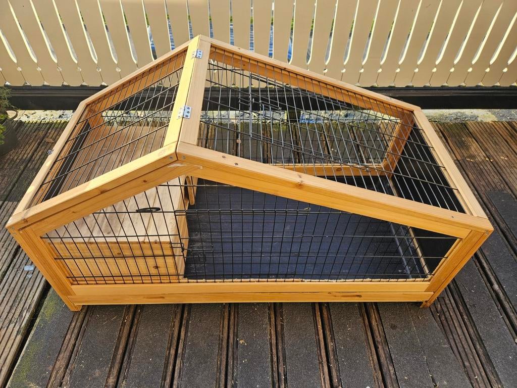 Knaagdierverblijf, Dieren en Toebehoren, Ophalen, 60 tot 90 cm, Konijn, Hok