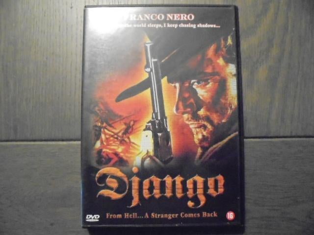 DJANGO, Franco Nero, Vanaf 16 jaar, Ophalen of Verzenden, Zo goed als nieuw, Actie