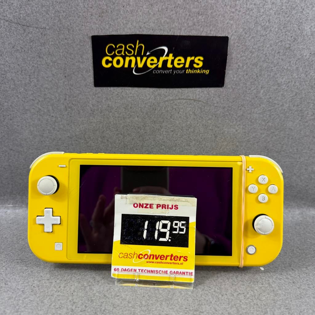 Nintendo Switch LTE Gameconsole | Geel | +adapter | 406042, Ophalen of Verzenden, Gebruikt, Met 1 controller, Switch Original