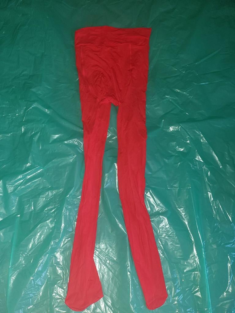 Rode Legging - Comfortabel en Stijlvol, Legging, Verzenden, Overige maten, Zo goed als nieuw