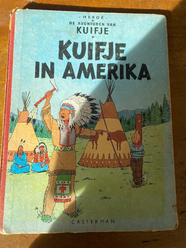 Kuifje in Amerika 1947, Boeken, Stripboeken, Eén stripboek, Ophalen of Verzenden, Gelezen