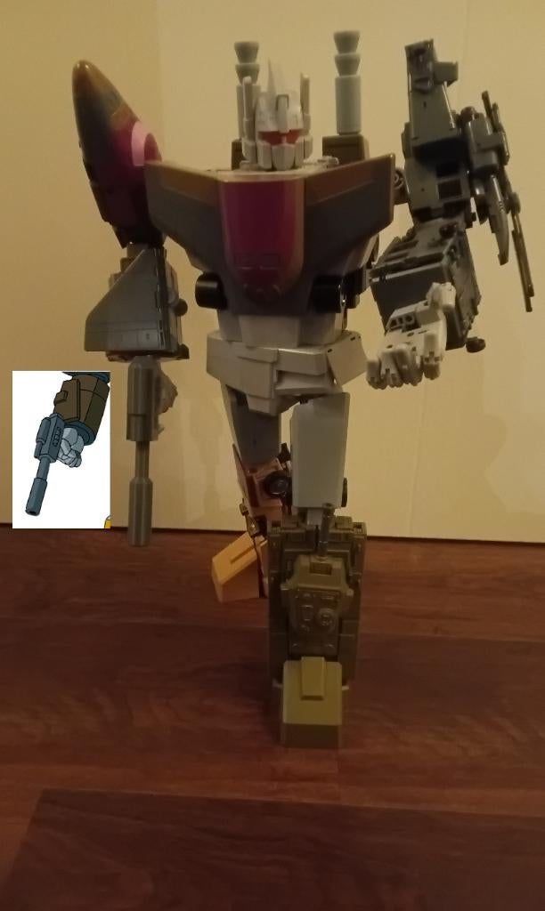 transformers masterpiece bruticus GUN CARTOON, Verzamelen, Transformers, G1, Ophalen of Verzenden, Nieuw, Decepticons