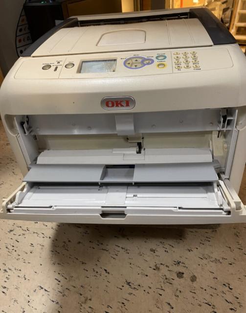 OKI Pro8432 Wit Printer, Computers en Software, Printers, Ophalen, Gebruikt, Kleur printen, Printer