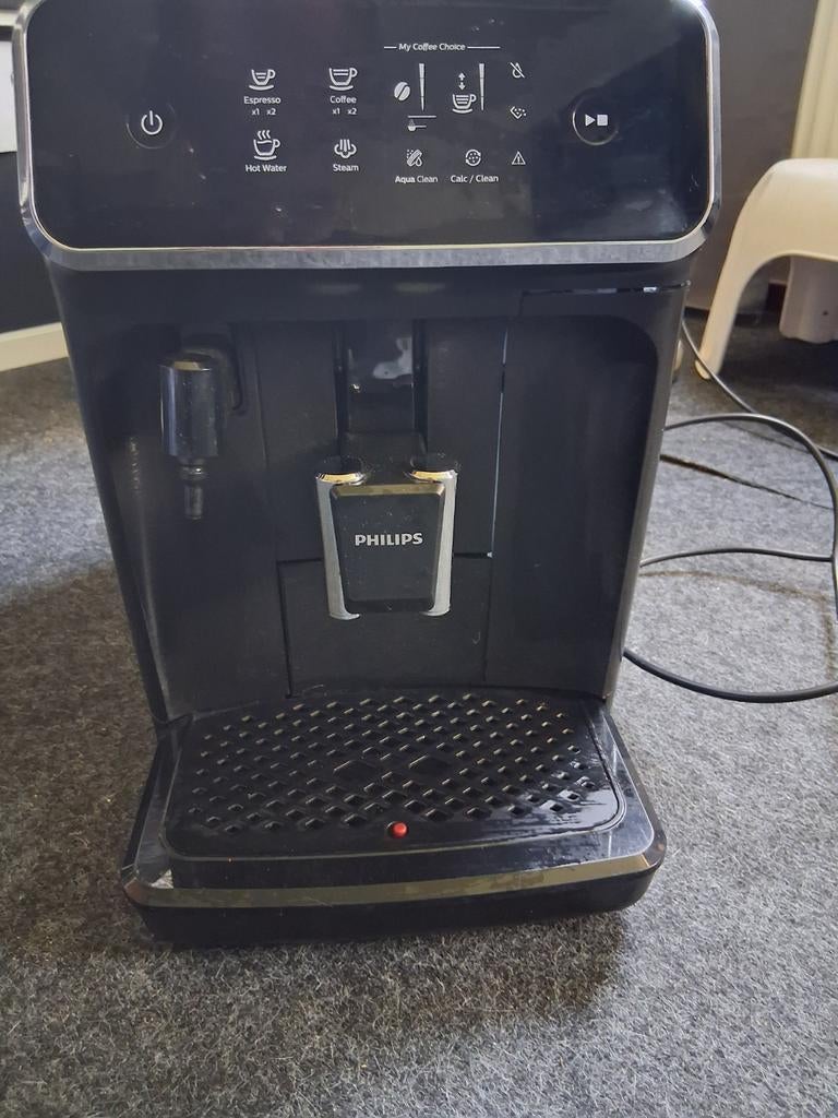 Philips Volautomatische Espressomachine - Zwart, Witgoed en Apparatuur, Koffiezetapparaten, Ophalen, Gebruikt, Espresso apparaat