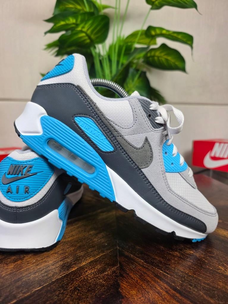 Nike Air Max 90 Blue Lightning maat 43, Blauw, Nike, Ophalen of Verzenden, Nike