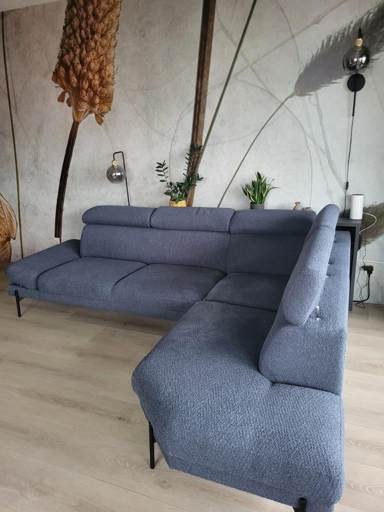Loungebank € 375,-, Minder dan 75 cm, Hoekbank, Ophalen of Verzenden, Zo goed als nieuw