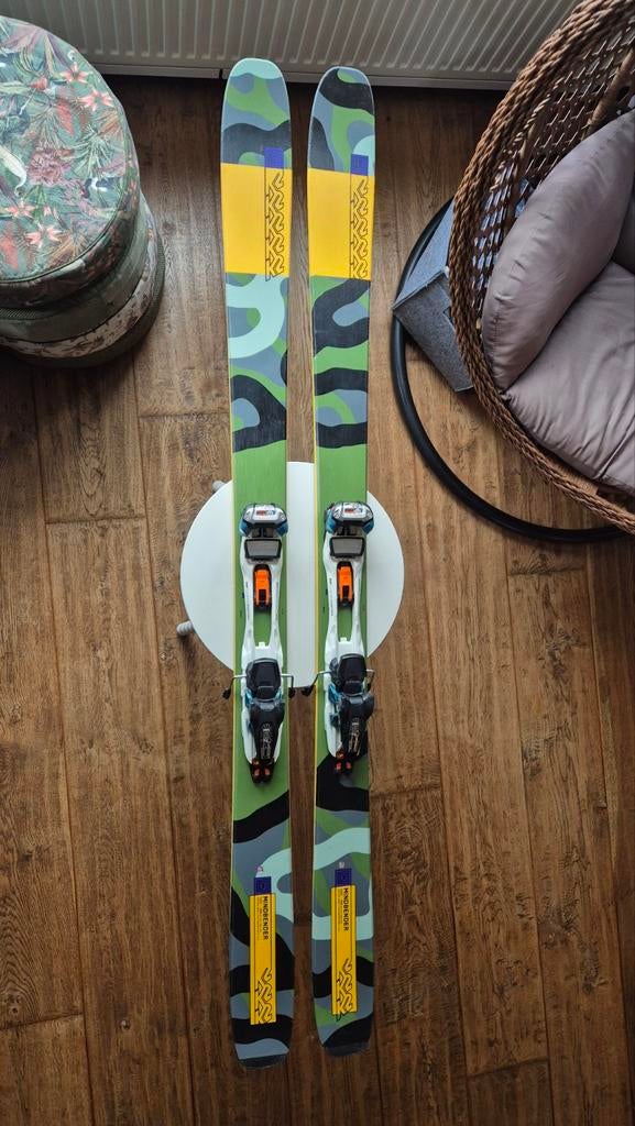 Freeride k2 mindbender 106c '24 189cm met tourski bindingen, Sport en Fitness, Skiën en Langlaufen, 180 cm of meer, Zo goed als nieuw