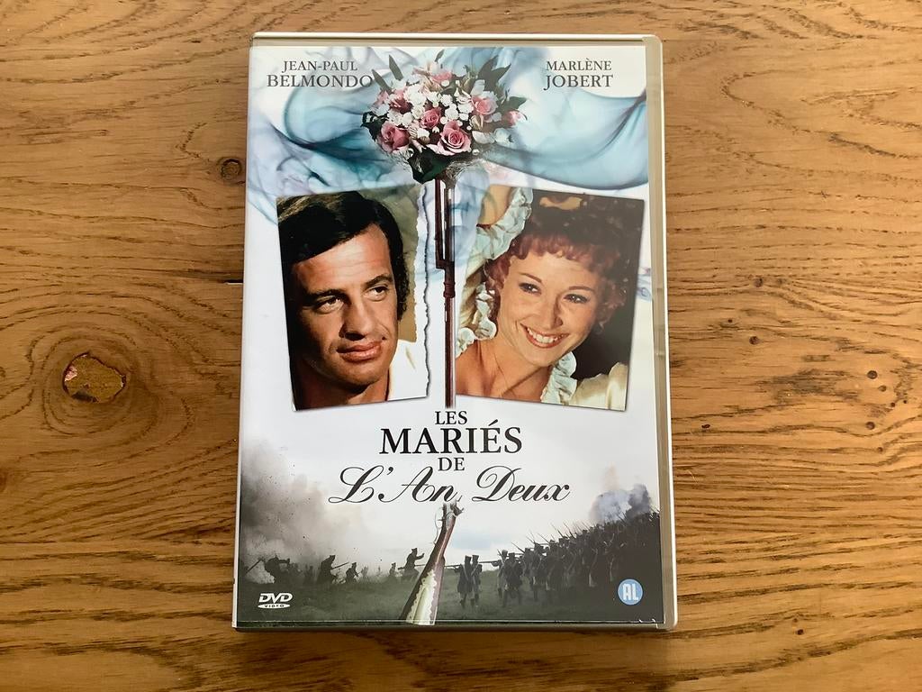 Les Mariés de L' An Deux, Jean Paul Belmondo, Marlene Jobert, Ophalen of Verzenden, Zo goed als nieuw, Actie en Avontuur, Alle leeftijden