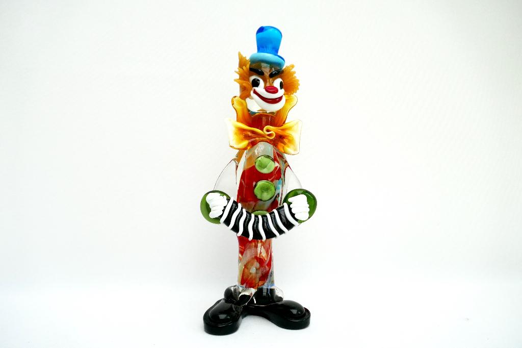 Murano glas - clown - jaren 50/60 Italië, Ophalen of Verzenden, Zo goed als nieuw, Mens