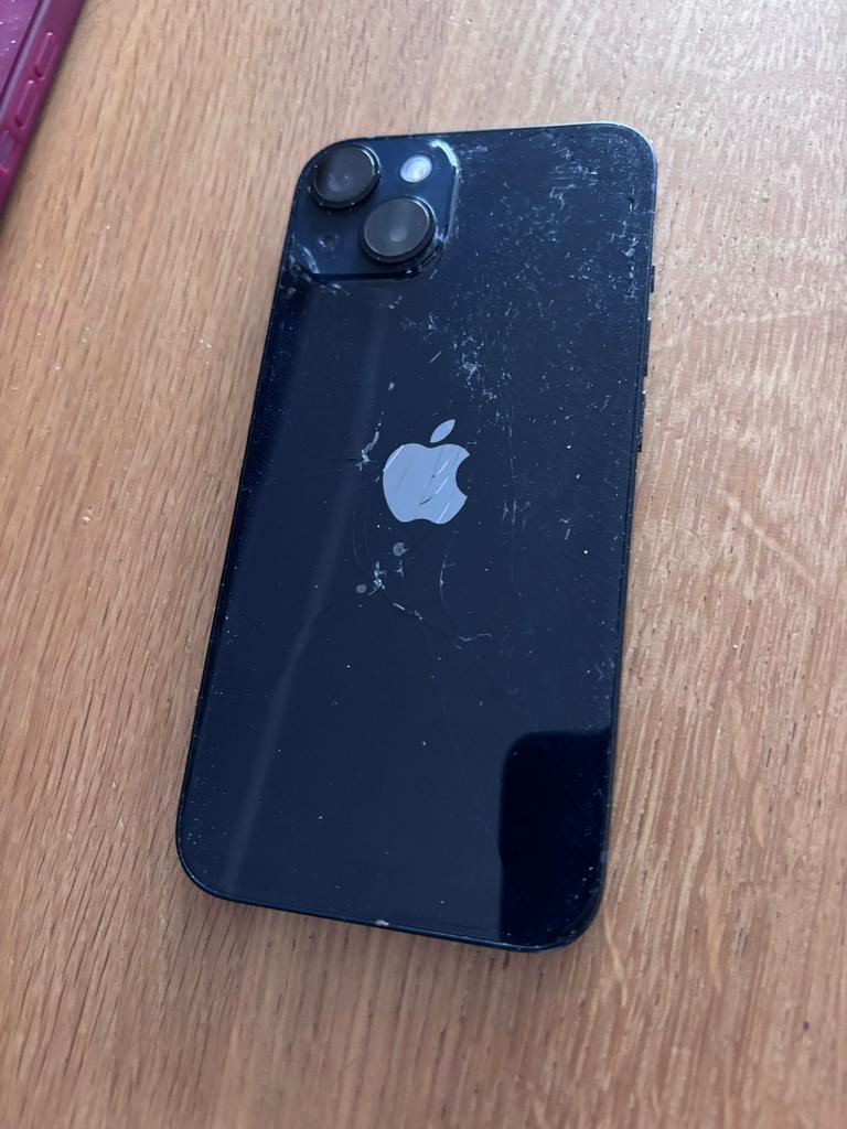 Iphone 14, Ophalen, Zwart, IPhone 14, 128 GB