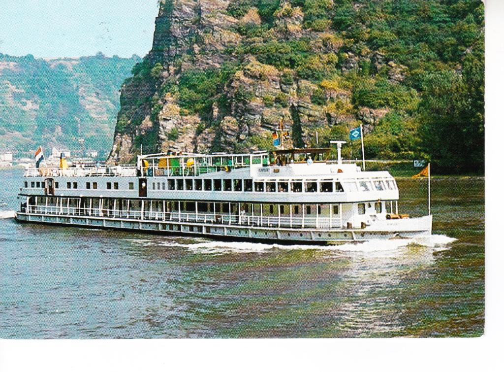 ROTTERDAM,- Rederij Rijnvakantie B.V. Scheepvaart. 30-03, Verzamelen, Ansichtkaarten | Nederland, Ophalen of Verzenden, 1980 tot heden