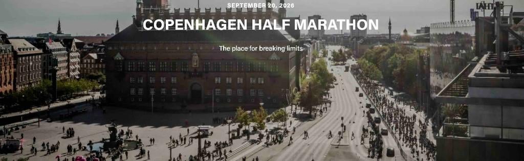 GEZOCHT: Startbewijs halve marathon kopenhagen 20 sept 2026, Ophalen of Verzenden, Nieuw, Overige typen, Overige merken