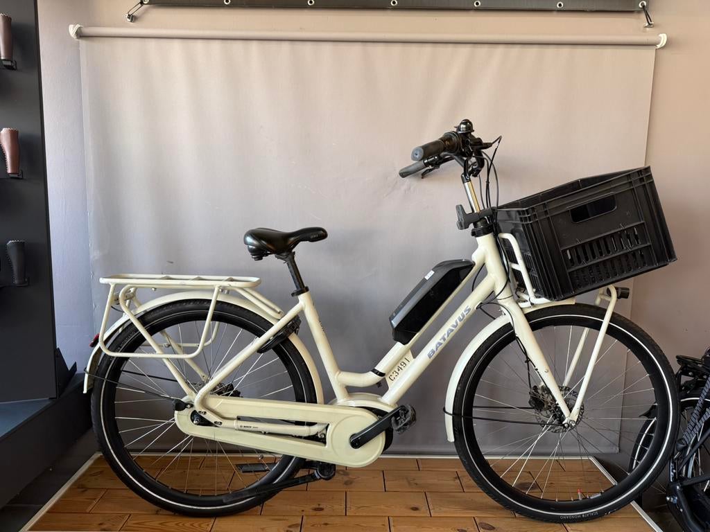Elektrische Transporter moederfiets BATAVUS QUIP BOSCH, Fietsen en Brommers, Fietsen | Dames | Moederfietsen, 47 tot 50 cm, Versnellingen