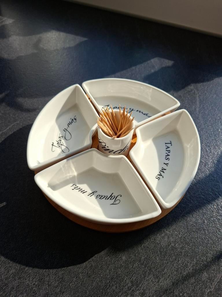 Rivièra Maison Tapas y Más Party Plate - Serveerschaal, Keramiek, Ophalen of Verzenden, Overige stijlen, Schaal of Schalen