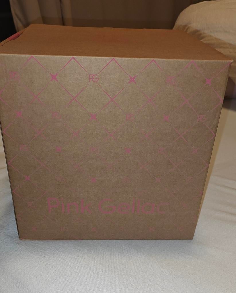 Complete Pink Gellac set (zo goed als nieuw), Ophalen, Zo goed als nieuw, Overige kleuren, Handen en Nagels