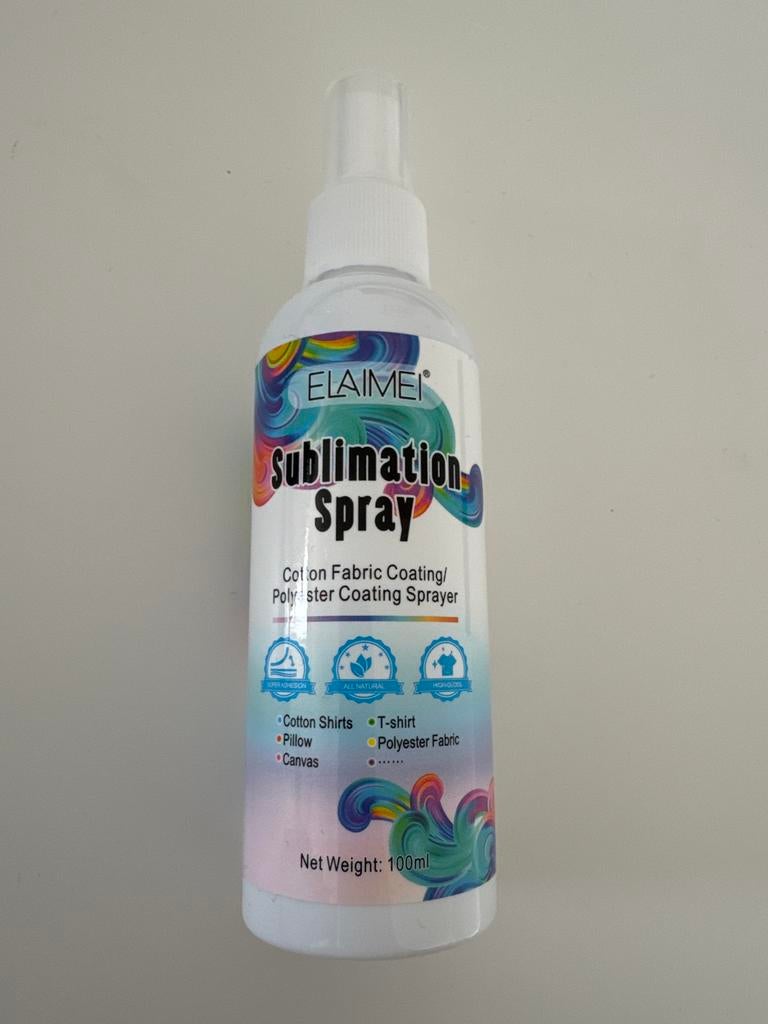 Sublimatie spray - Slechts 1x gebruikt, Ophalen of Verzenden, Zo goed als nieuw, Materiaal