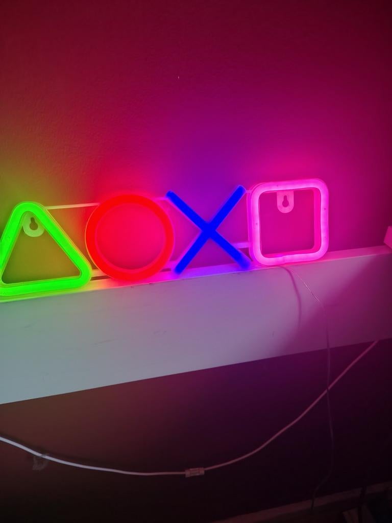 Playstation Logo Lamp - USB & Batterij Voeding, Ophalen of Verzenden, Nieuw, Overige typen, PlayStation 5