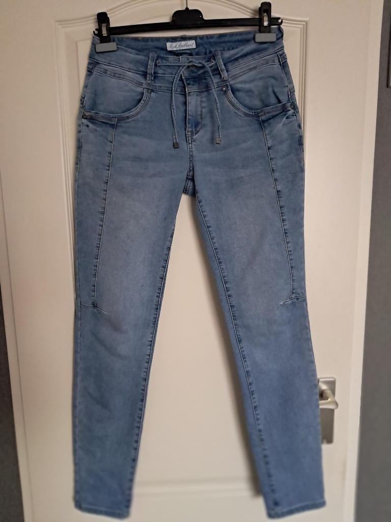 Broek Red Button  Maat : 36 Kleur : Blauw, Kleding | Dames, Blauw, Nieuw, Ophalen of Verzenden, W28 - W29 (confectie 36)