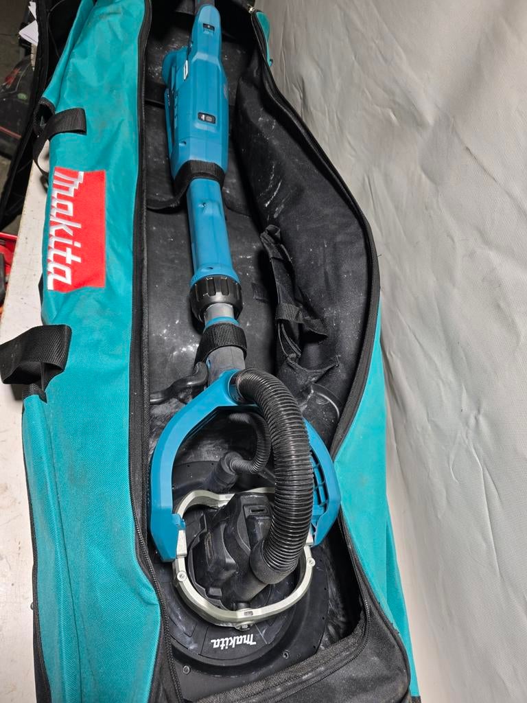 Makita DSL801 18V Li-Ion Accu Langnek Schuurmachine Body, Makita, Ophalen of Verzenden, Zo goed als nieuw, N.v.t