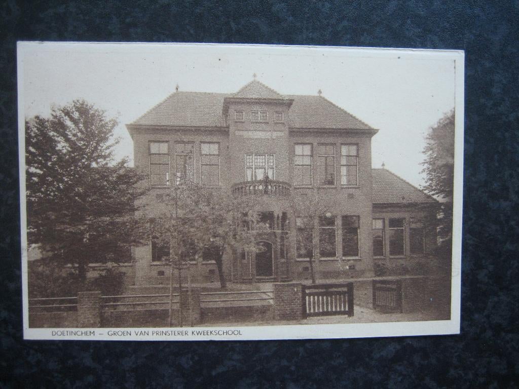 DOETINCHEM Groen van Prinsterer kweekschool A, Ophalen of Verzenden, Voor 1920, Gelderland