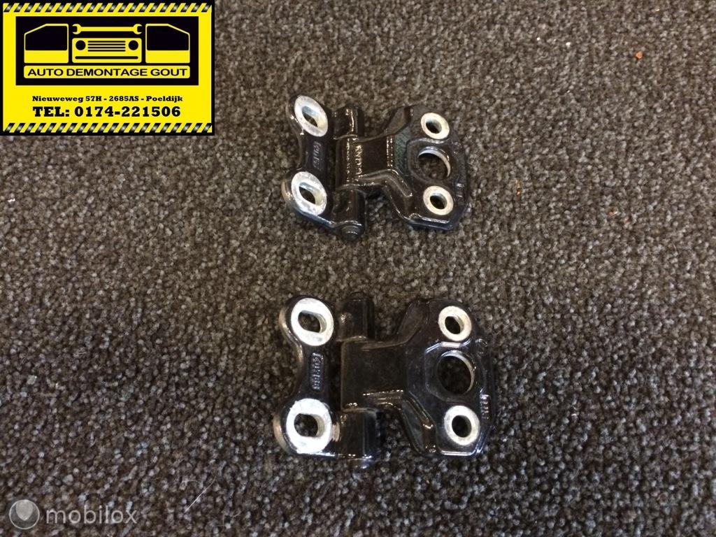 Mercedes SLK-klasse R170 ('96-'03)Deurscharnier Set Links, Gebruikt, Mercedes-Benz, Ophalen of Verzenden, Mercedes-Benz