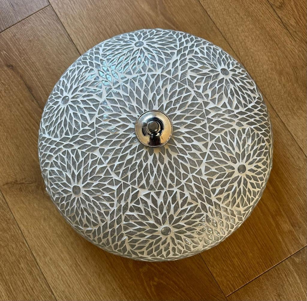 Handgemaakte Plafonnière Mozaïek, Ophalen of Verzenden