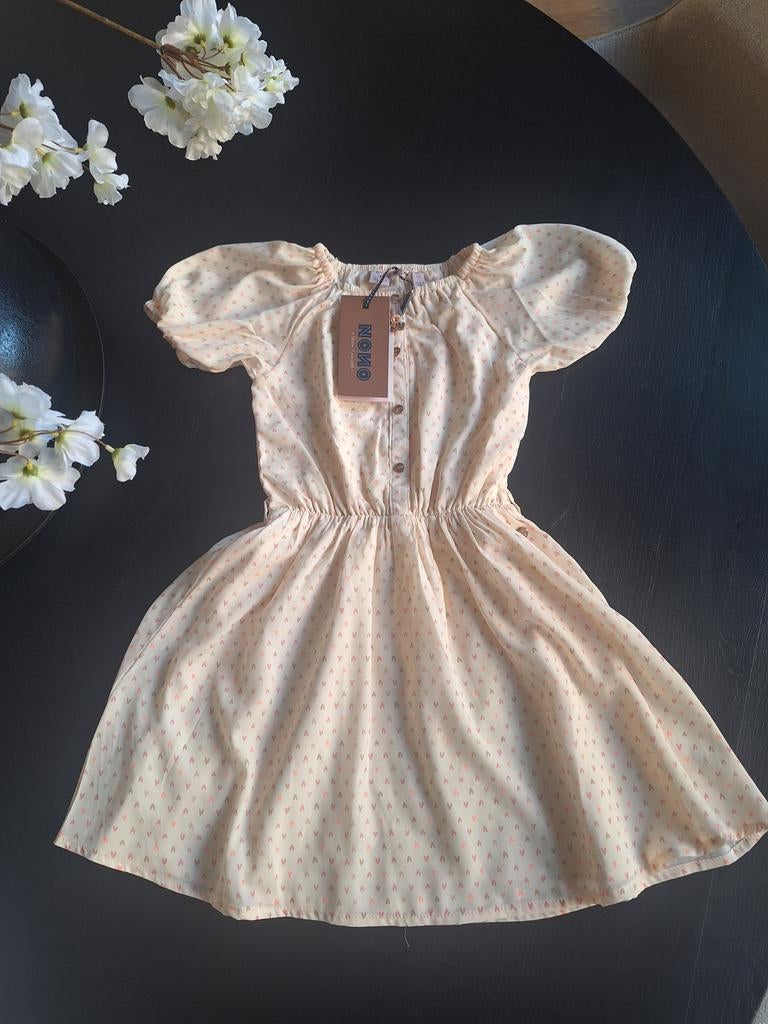 Nieuwe NoNo jurk maat 116 (5-6 jaar), Kinderen en Baby's, Kinderkleding | Maat 110, Nieuw, Meisje, Jurk of Rok, Ophalen of Verzenden