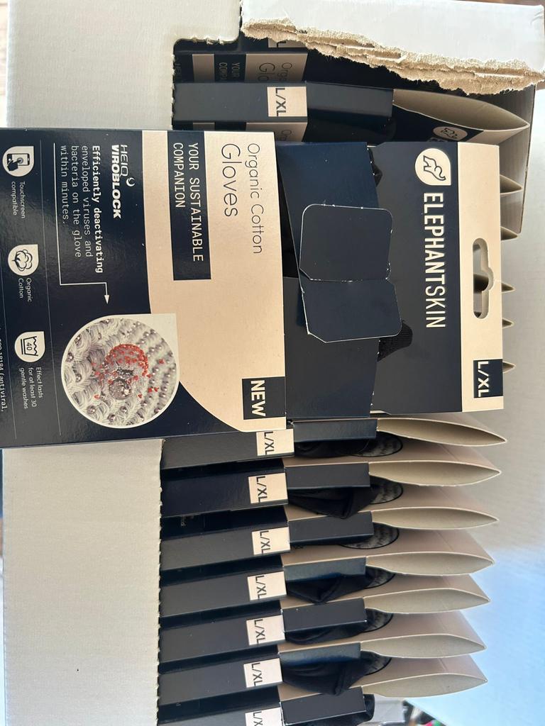 Elephantskin handschoenen L/XL, 15 paar, Ophalen of Verzenden, Nieuw