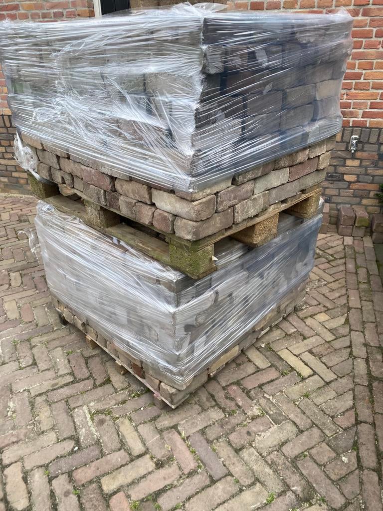 Gebakken klinkers dikformaat, Ophalen of Verzenden, Zo goed als nieuw, Beton, Klinkers