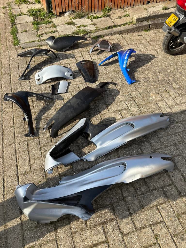 Runner kappen set, Ophalen, Gebruikt, Benzine