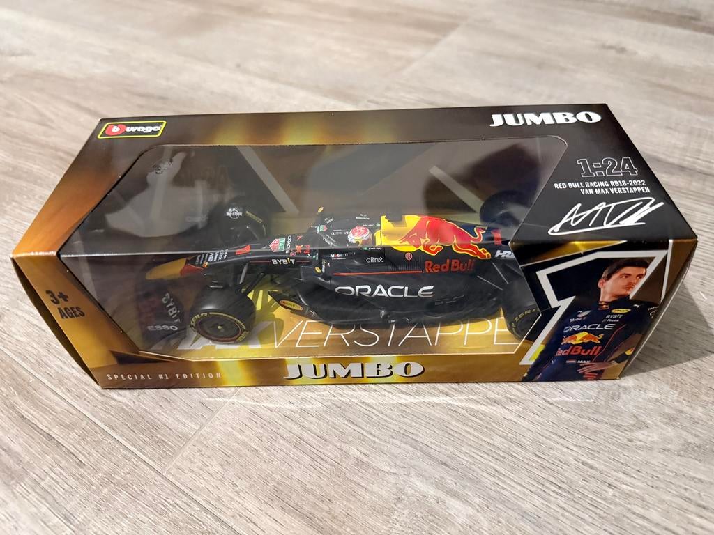 Max Verstappen auto, Ophalen of Verzenden, Nieuw, Bburago