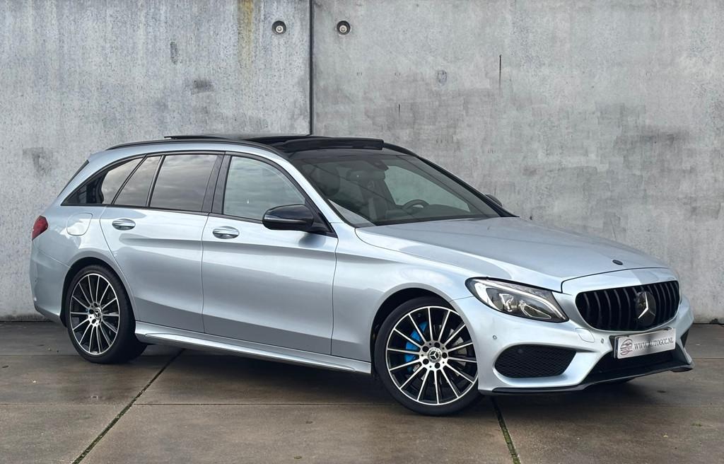 Mercedes-Benz C-klasse Estate 180 AMG SPORT EDITION PANO NAP, Auto's, Mercedes-Benz, Automaat, Achterwielaandrijving, 750 kg, 1400 kg