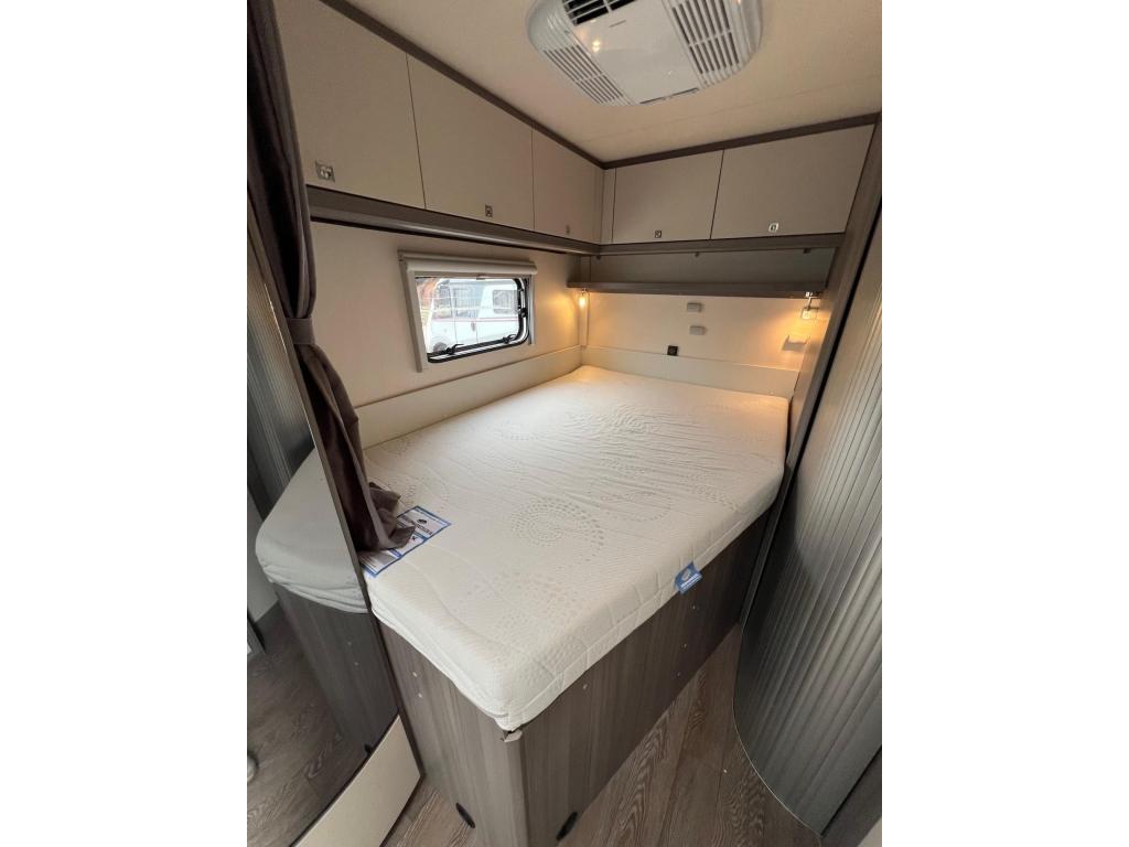 Hobby Optima Ontour 65 HFL fransbed, airco, hefbed, Caravans en Kamperen, Campers, Ringverwarming, Hobby, Luifel, Bedrijf